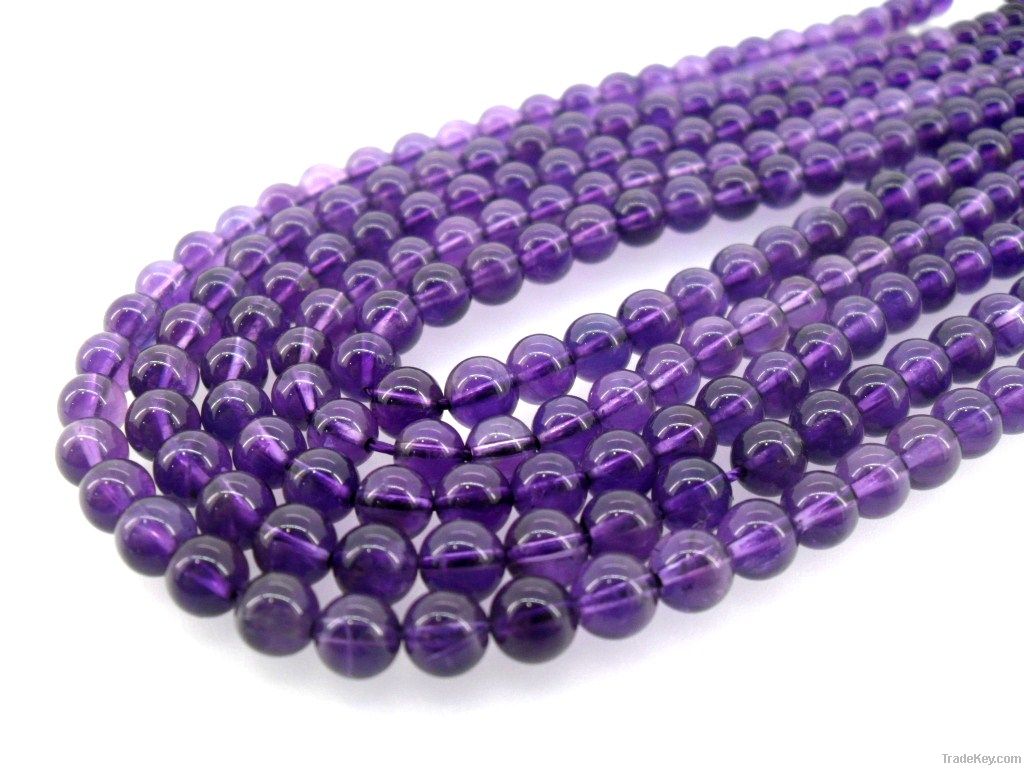 AAA Grade 16 Inch Natural gemstone bead amethyst