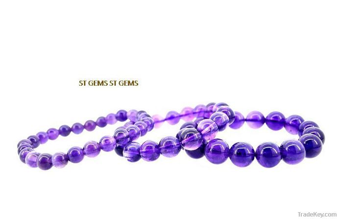 AAA Grade 16 Inch Natural gemstone bead amethyst