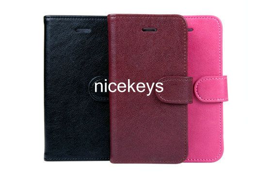 Wallet Case for Iphone 5 5G 5S Leather Case for IPHONE5 