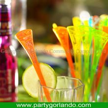 Creative disposable plastic coffer stirrer