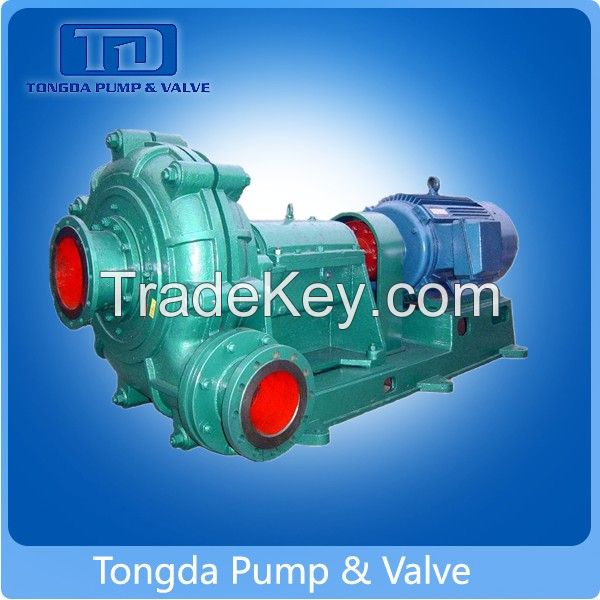 Rubber Lined Electric Horizontal Centrifugal Slurry Pump