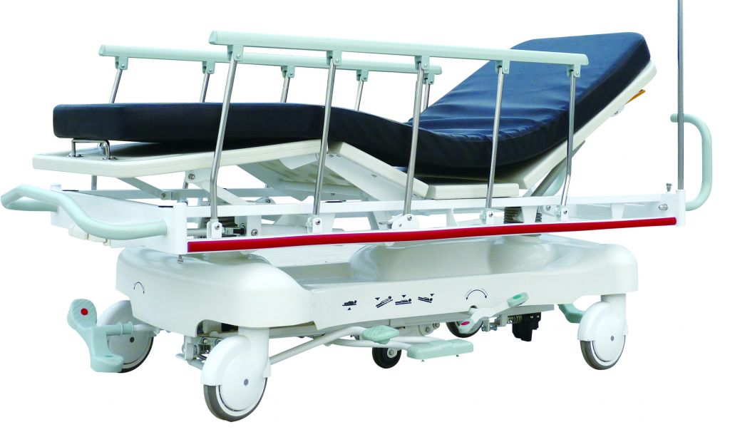 Luxurious Hospital patient transport stretcher