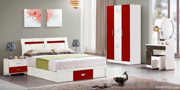 modern cheap king size bedroom sets for home furniture(300617)