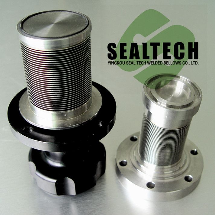 special use semiconductor valve fittings edge welded bellows