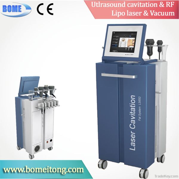 Lipo laser ultrasonic radio frequency slimming machine