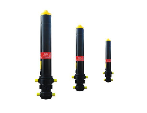 front-mounted multi-stage telescopic hydraulic cylinder for dumper FH-TG200