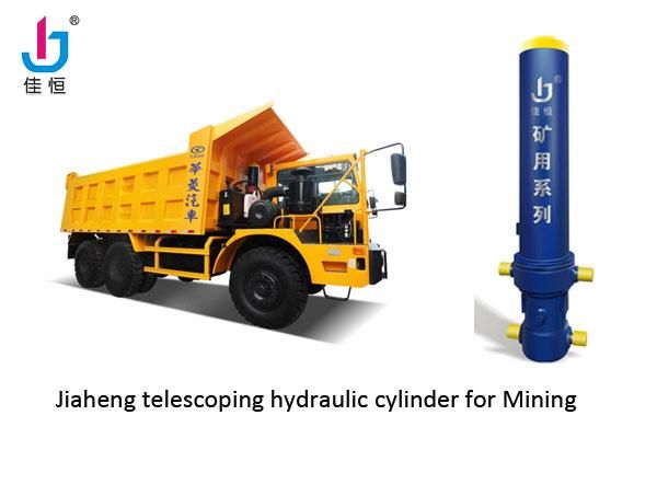 front-mounted multi-stage telescopic hydraulic cylinder for dumper FC-TG140