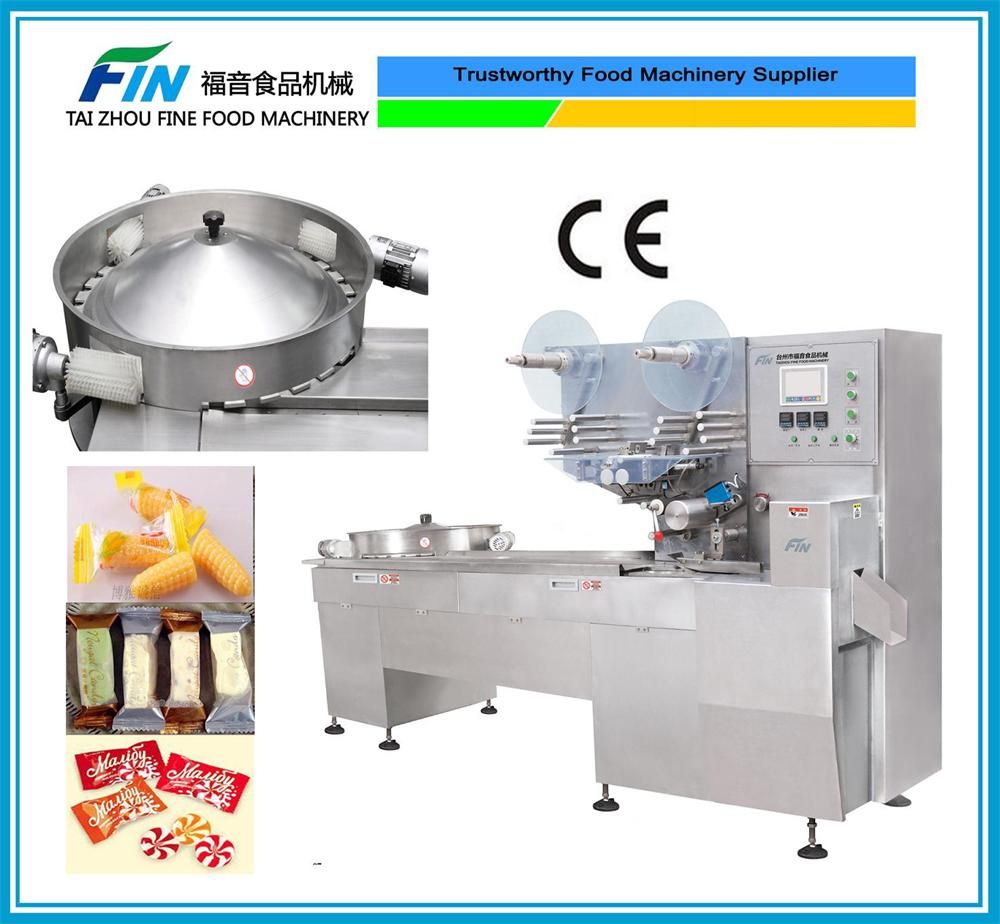 Candy Packaging Machine for Nougat, peanut candy packing