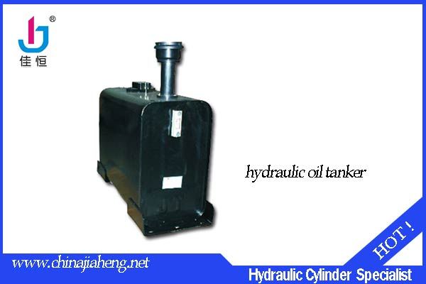 hydraulic system for dump trucks