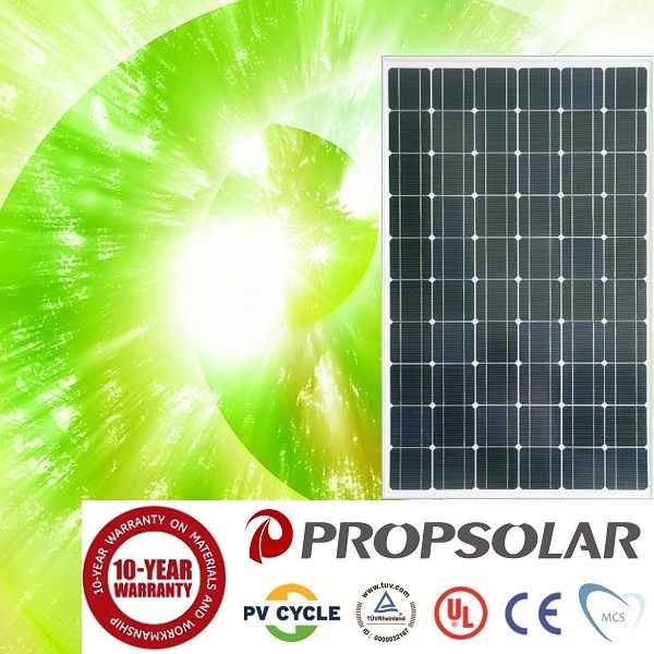 TUV Certificate Mono crystalline Solar Module 240W