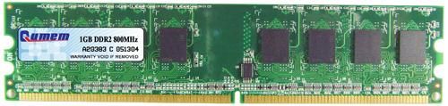 Qumem Desktop DDR2 1 GB 800MHz PC2-6400 Memory Module
