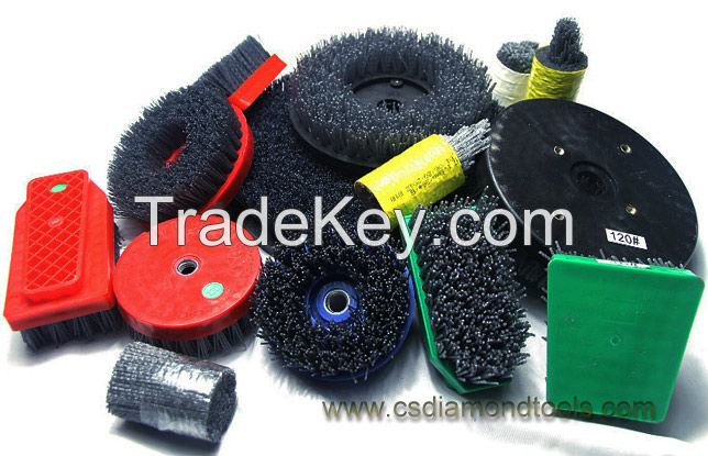 diamond brush, abrasive brush, antique brush, stone abrasive