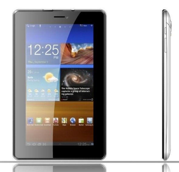 7 inch capacitive touch screen MTK8389 quad core 1.2ghz 8GB Rom 3G WCDMA call mid
