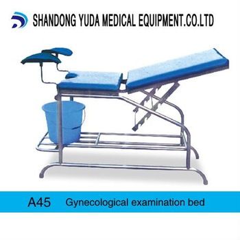 [A45]Gynecological examination bed