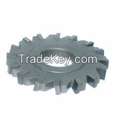 Staggered teeth side milling cutter