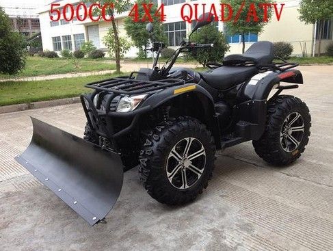 Eec 500cc Atv 4x4 With Snow Plough/hot Selling Ce Atv, Quad Bike, 110cc, 125cc