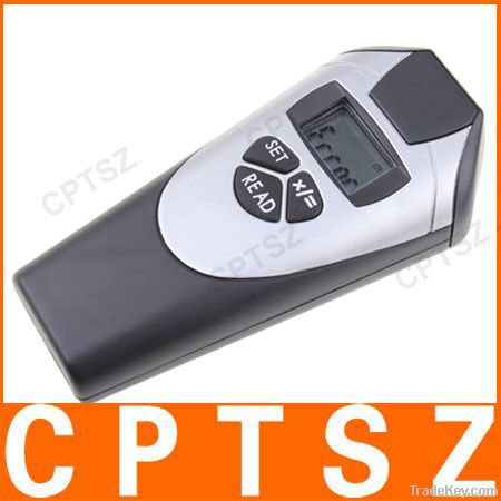 Hot portable ultrasonic distance measurer with laser pointer
