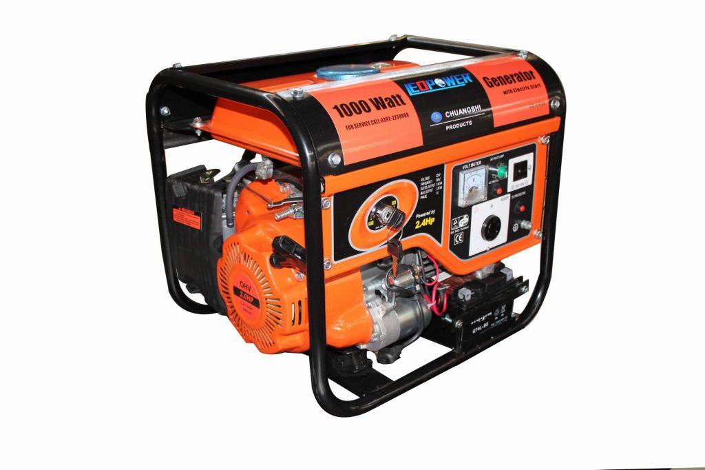 0.85kw Portable Gasoline Engine Generator CG1000