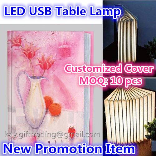 Promotion Gift, Handmade Customized Souvenirs, LED Table Lamp