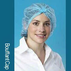 nonwoven bouffant clip cap 