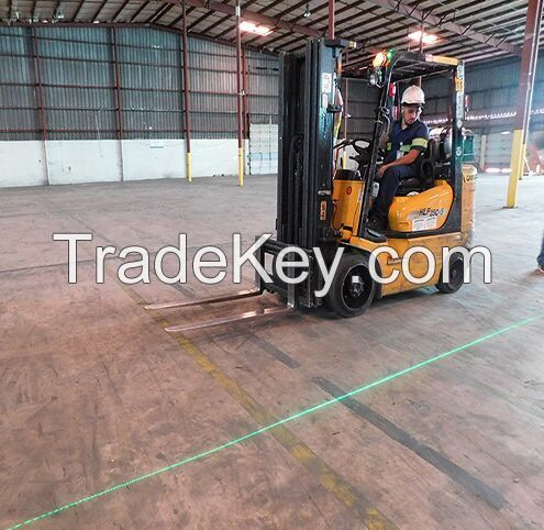 Toptree Red Laser Forklift Safety Danger Warning Zone Lights