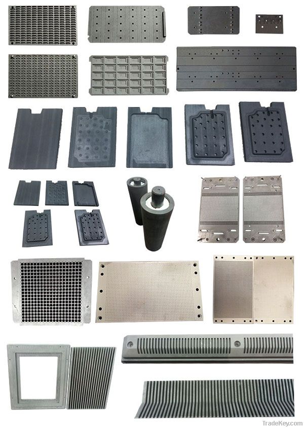 sintering graphit mold, electronic packing graphite mould,