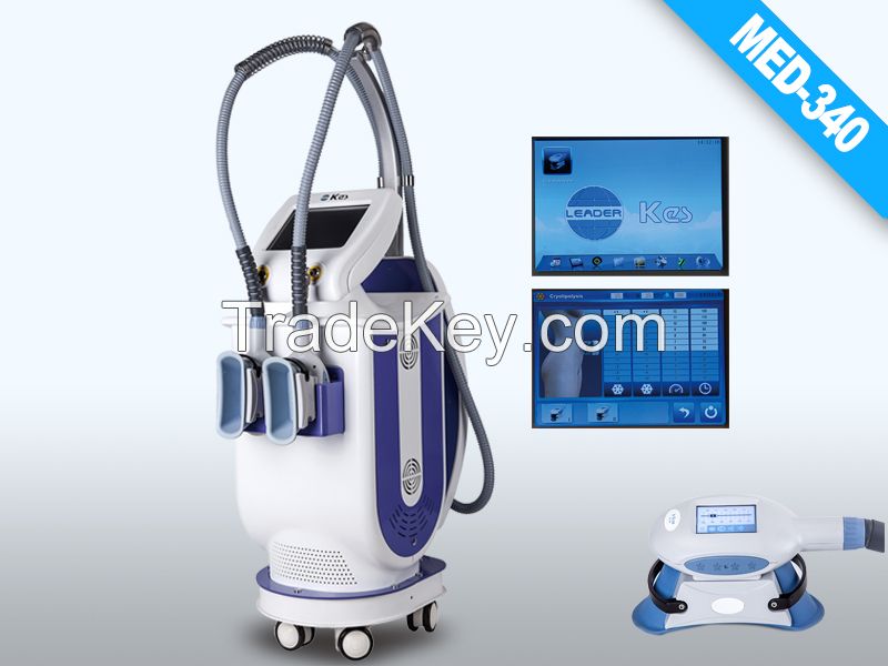 Non-invasive Vacuum + Cryolipolysis Machine MED-340 For Body Slimming, Cellulite Removal