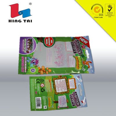 Plastic packaging bag for candy