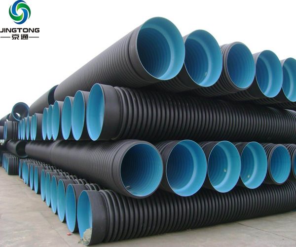 hdpe double wall corrugated pipe