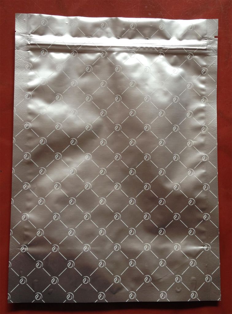 zipper aluminium foil food pouch