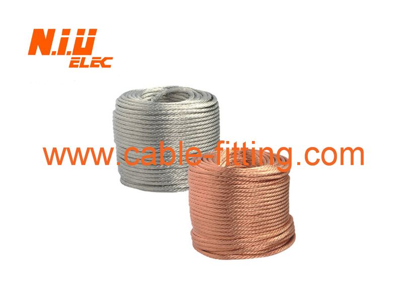 Round Flexible Copper Braid Wire