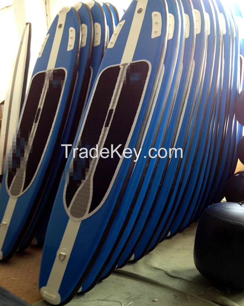 Hand Made Double Layer PVC inflatable SUP Boards Surfing Board Price