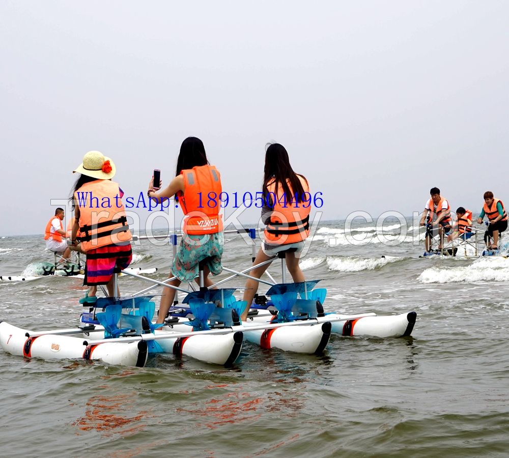 inflatable PVC Pontoons Boats Water Tricycle for sale