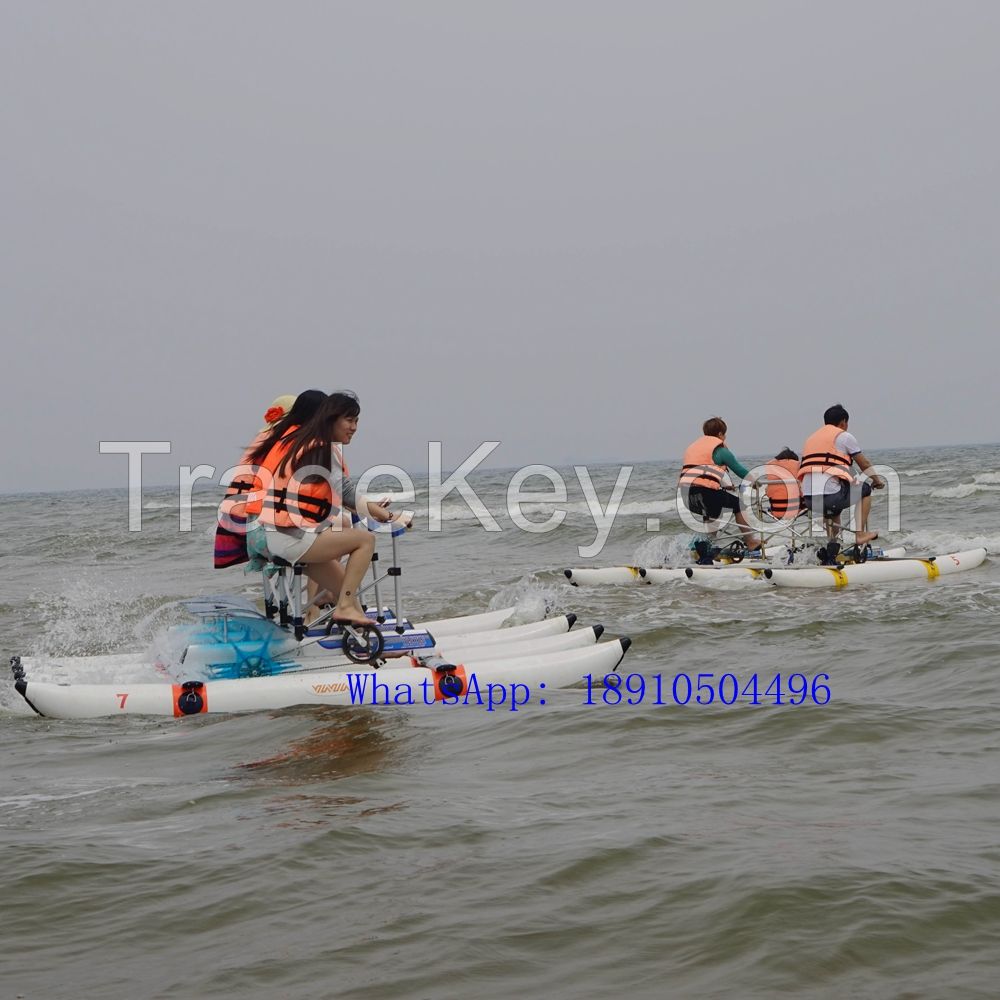 inflatable PVC Pontoons Boats Water Tricycle for sale