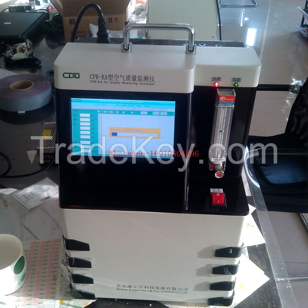 Online Air Quality Monitoring System SO2 VOC NOx O3 CO PM2.5 PM10 monitor