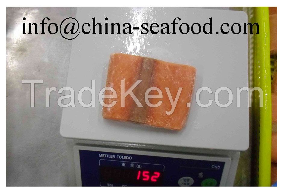 best taste salmon mnincebest taste Frozen chum salmon fillets portion china salmon portion 161214