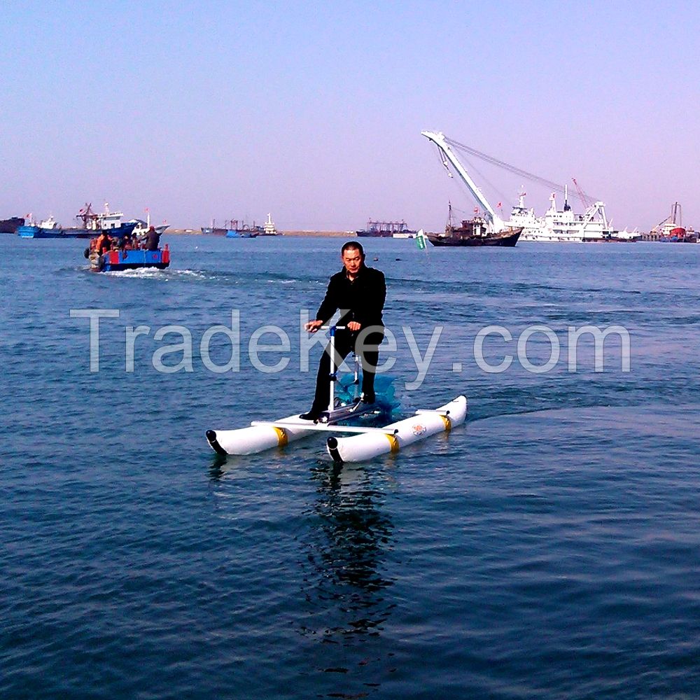 Water Bicycle Water Bike Sea Bicycle Sea Bike Pontoon Pedal Boat