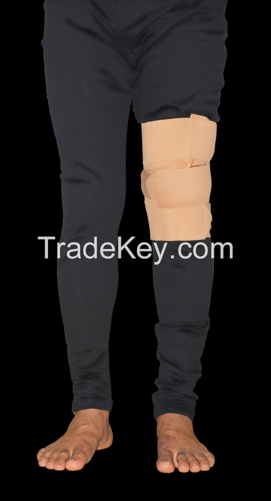 knee cap{padded and hinged} knee brace {lng and short}