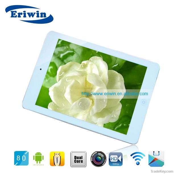 8 inch IPS screen 1024*768  RK2926 1.5GHZ Android 4.1 Tablet pc