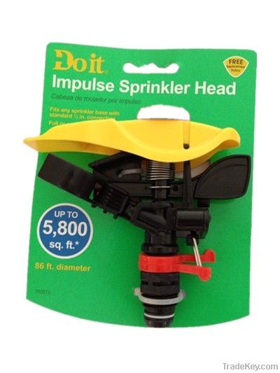 Plastic  impulse  sprinkler  head