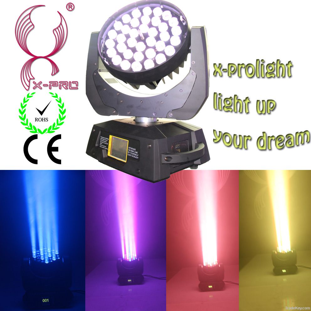high quality 108pcs 3W moving stage light