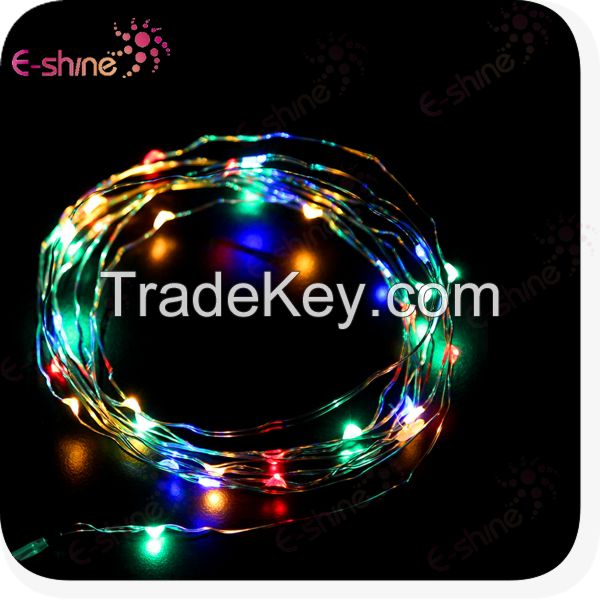 Wedding Decoration 12 Adapt Power Led Copper Wire String Lights