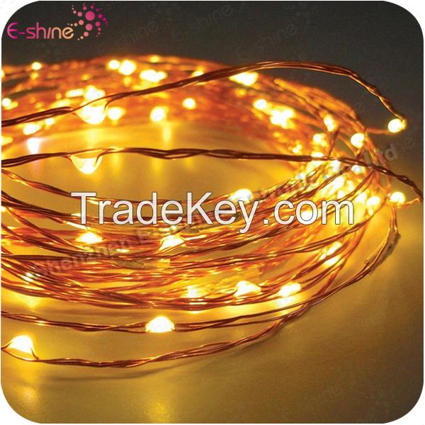 Wedding Decoration 12 Adapt Power Led Copper Wire String Lights