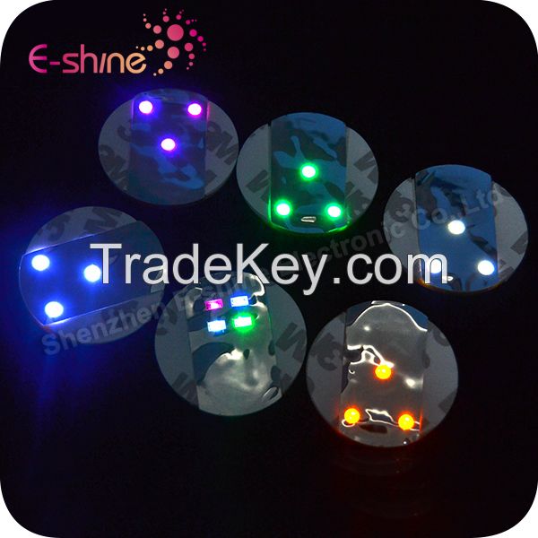 Party Supply Mini Plastic Led Sticker for bottle