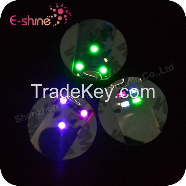 Party Supply Mini Plastic Led Sticker for bottle