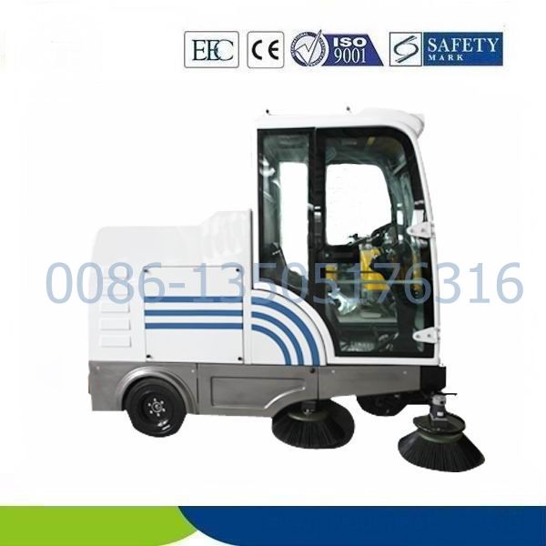 electric cleaning machine driving sweeping machine asphalt cleaner