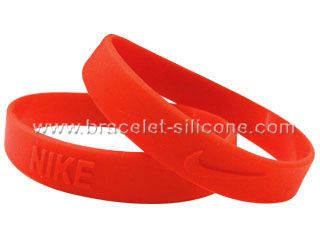 STARLING Silicone- Embossed Silicone Wristband, Embossed Silicone Bracelets