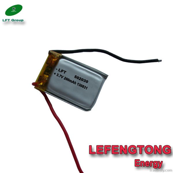 li polymer battery 502030 for Audio equipment, wireless Mo