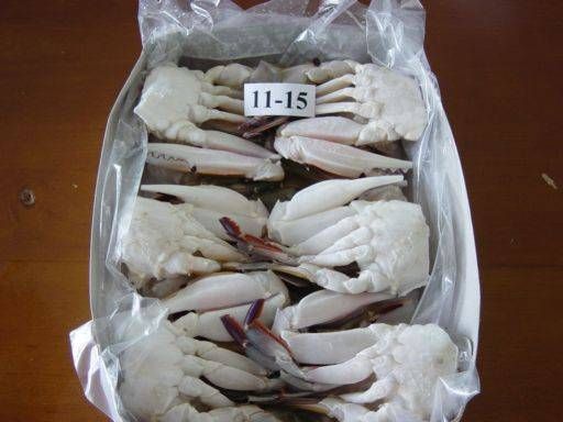 Frozen Cut Half Crab