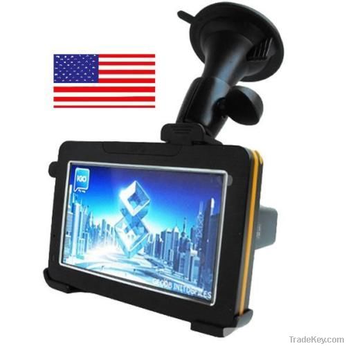 New 4.3'' GPS + 4GB memory car gps navigator